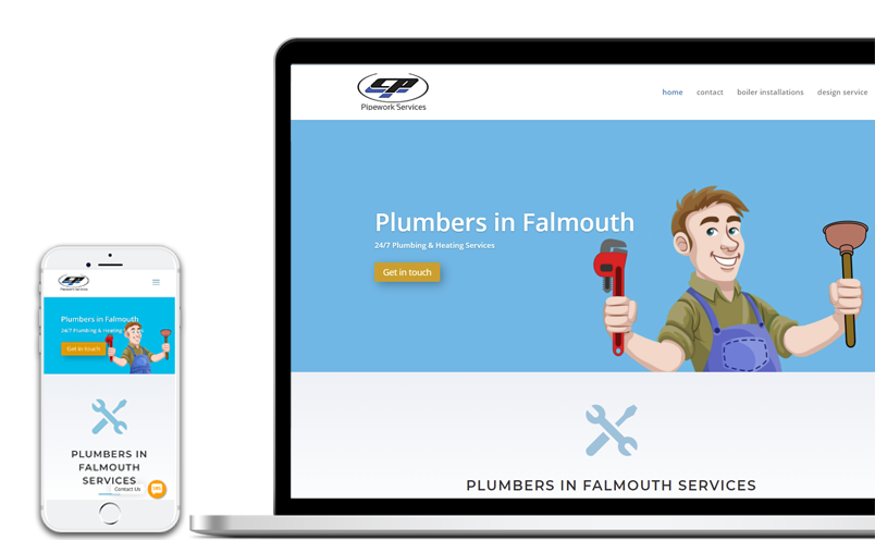 plumbers website design plumbers website design